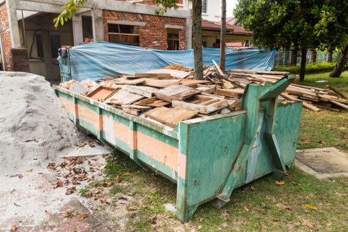 Variety of items being cleared from a residential property