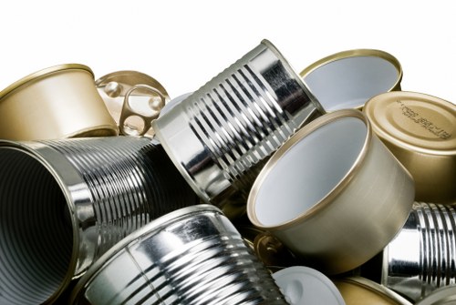 Recycling process in Balham business